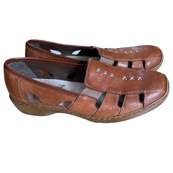 Rieker Antistress Slip-on Shoes Size 38 - Picture 3 of 7